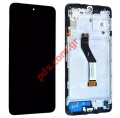 Original set LCD Xiaomi Redmi Note 11s 5G (22031116BG) 2022 Black complete w/frame ORIGINAL