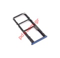  K SIM Tray Huawei Y5p (DRA-LX9) Blue    Bulk