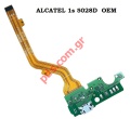 Flex cable Alcatel 1s (5028D) 2020 OEM Charging Connector MicroUSB B Bulk