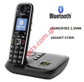 Digital cordless phone Gigaset E720A Black Color Display, Answerphone, Baby monitor, Bluetooth, Hands-free, incl. handset, Box