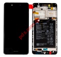Original set LCD  Huawei Nova Smart 5.0 (DIG-L21) 2016 Black Complete Display  with Frame Touch screen with digitizer 