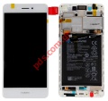    Huawei Nova Smart 5.0 (DIG-L21) 2016 White    Display Touch screen with digitizer & battery ORIGINAL