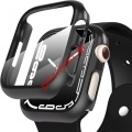 Case with tempered glass for Apple Watch 7/8 45mm Black