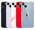 Mobile smartphone Apple iPhone 14 (A2882) 128GB Smartphone EU (Black, Blue, Purple, White, ) Box