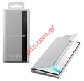 Original case book Samsung EF-ZN970CSEG N970F Galaxy Note 10 Flip Clear View Silver Blister