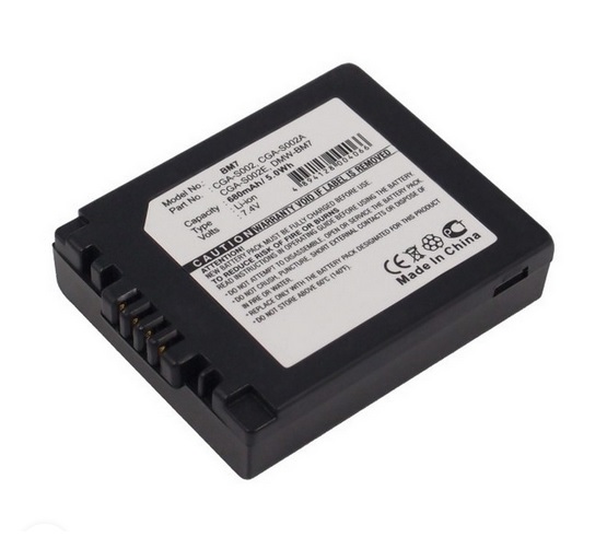 Battery for camcorder Panasonic DMW-BM7 Lion 680mah Box