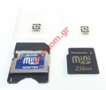 Memory cards Mini Secure digital 256MB with  SD Adapter