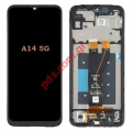   Samsung Galaxy A14 5G SM-A146B 2023 6.6 inch Black LCD Display W/frame ORIGINAL (SMALL CONNECTOR)
