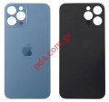 Back battery cover plate iPhone 12 Pro Max H.Q Blue (no/camera len) empty