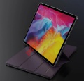 Case book iPad Pro (2022) 12,9 inch Trifold Black 2 Book Blister