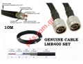 Coaxial original coaxial cable RF LMR400 NEW 50 set 10m Low Loss Black