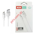 Cable XO NB156 USB 2 TYPE-C White 1m Box
