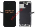   LCD iPhone 14 PRO MAX (A2890) SOFT OLED Display with frame and parts Box 