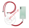    Body Neck Holder strap LYD Red universal  Smartphone    Blister