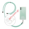 Body Neck Holder strap band LYD Mint color universal Smartphone Blister