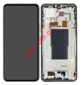    LCD Xiaomi 12T PRO 5G (22081212UG) 2022 Black Touch screnn with digitizer and frame BOX