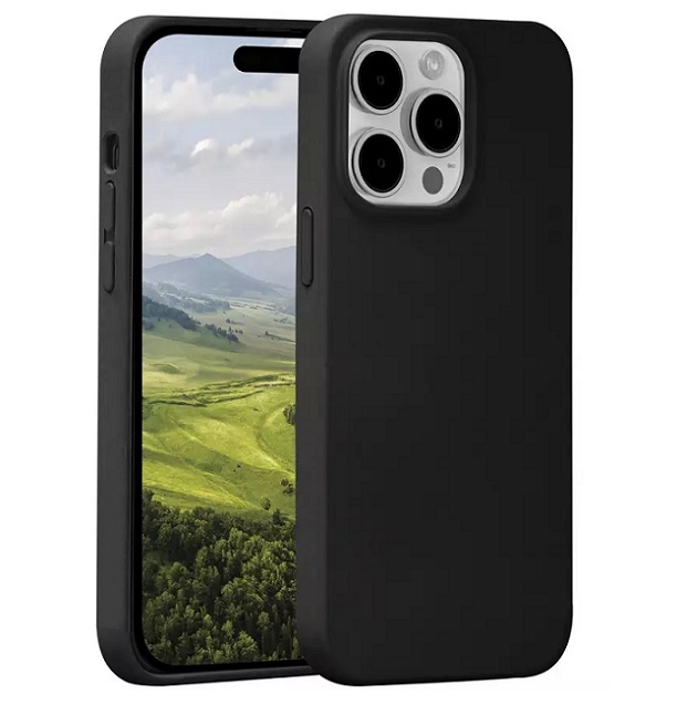 Case iPhone 15 Plus (A3094) TPU Black soft silicon Blister