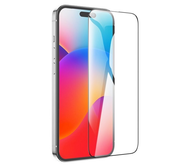  iPhone 15 PRO MAX (A3106) Clear Flat 9H 0.33 Tempered glass Blister