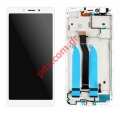    LCD Xiaomi Redmi 6/6A (M1804C3DG) White w/Frame Touch screen Digitizer    Blister