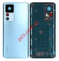 Original battery cover Xiaomi 12T PRO (22081212UG ) 2022 Blue color Blister