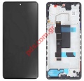   LCD Xiaomi Redmi Note 12 Pro 5G (22101316G) Black with frame Display OLED Touch screen and Digitizer Box