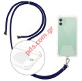   Body Neck Holder strap LYD Blue Dark  universal Smartphone    