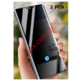 Tempered glass Samsung Galaxy S23 ULTRA 5G PRIVACY Curved Full Glue Nano glass set 2 pcs Box
