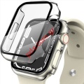 Case with glass for Apple Watch 7/8 45mm Transparent with tempered glass