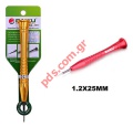 Profesional screwdriver Baku BK339 (Pentalobe 1.2x25mm) for Ipad, Mac Blister