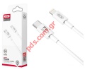 Cable XO NB-Q189B PD fast 20W 2M LIGHTNING 8 PIN TO USB-C white Box