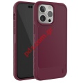 Case iPhone 15 PRO MAX 6.7 Burgundy TPU Rubber back cover Blister