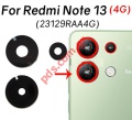    Xiaomi Redemi Note 13 4G (23129RAA4G) back camera glass set 3 pcs Bulk