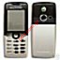 Original housing for SONY ERICSSON T610 Silver complete