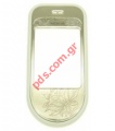 Original front cover lcd len for NOKIA 7370 Warm Amber