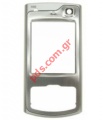 riginal front cover w/len for NOKIA N80 silver