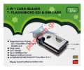   SIM   Microsd (MODEL 213) Flash SIM Card reader