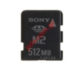 Memory card Micro stick Sony M2 card 512MB Bulk