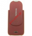 Original battery cover for Nokia N73 Mettalic red