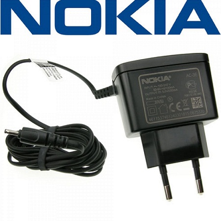    Nokia AC-3E Bulk 220Volt (2mm Thin Pin)