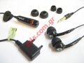 Γνήσια ακουστικά στέρεο HPM-70 SonyEricsson Black Bulk