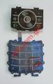 Original keypad set Motorola Z3 Function black whith Numeric Blue