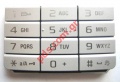 Original keypad SonyEricsson K800i numeric silver