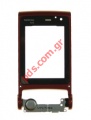 Original front B cover Hinge whith len Nokia N76 Red