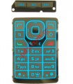 Original keypad NOKIA N76 set 2 pcs Blue