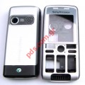 Original housing for Sony Ericsson K310i Silver Grey complete