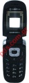 Original housing Samsung X660 SWAP Black full set Vodafone logo