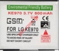 Compatible battery for  KE970 Lion 800 mah