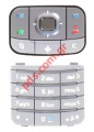 Original keypad Nokia 6110 Navigator set white.