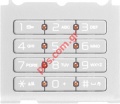 Original keypad T9 SonyEricsson W580i numeric pink
