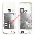 Original middle cover Nokia 6300 White whith parts